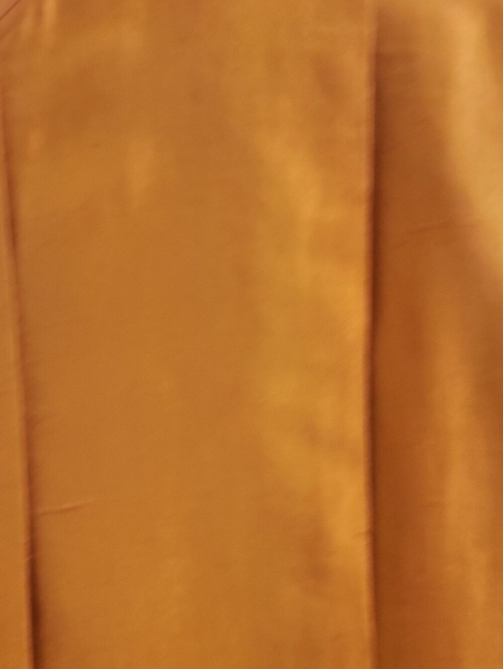 Clio for Nordstrom Women's Short-Sleeve Pleated Blouse in Mustard - Picture 4 of 4